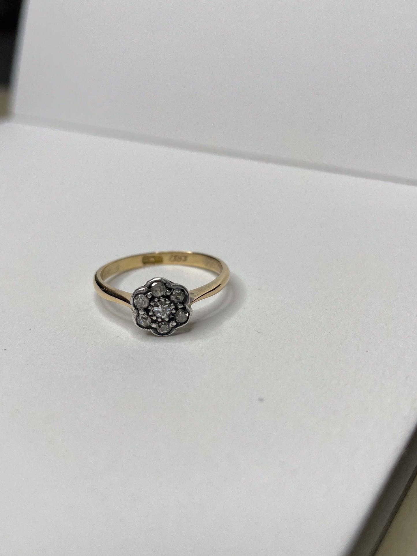 Diamond Daisy Set Ring