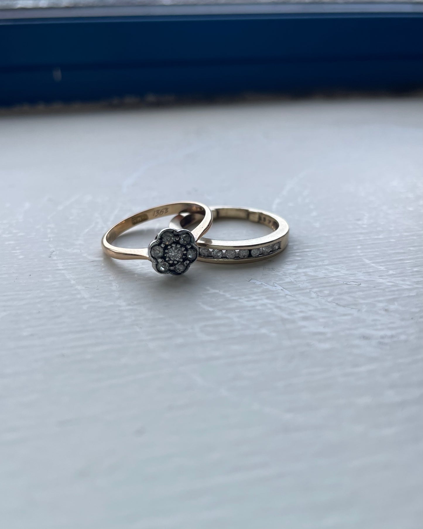 Diamond Daisy Set Ring