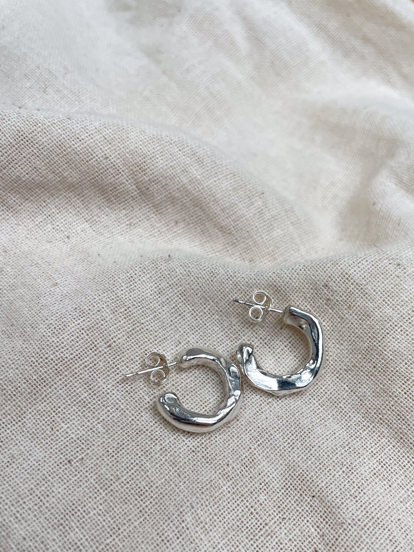 Mini Molten Earrings