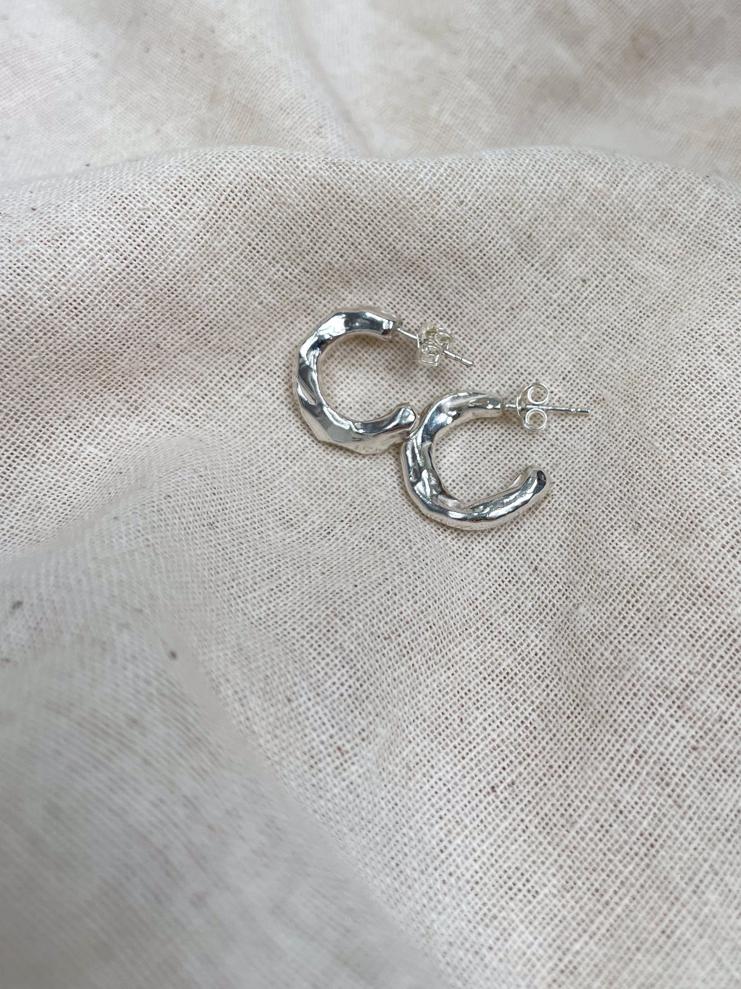 Mini Molten Earrings
