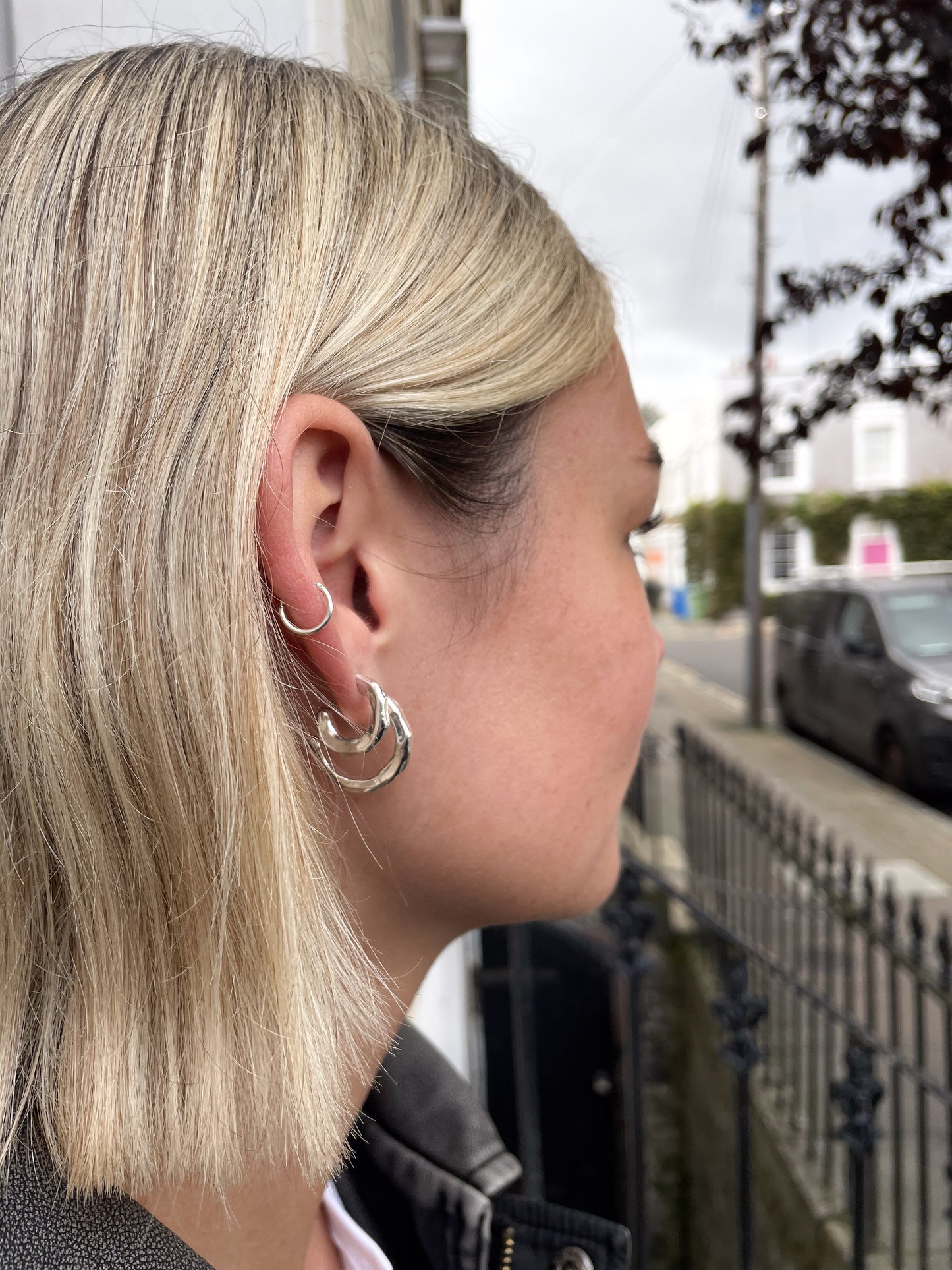 Mini Molten Earrings