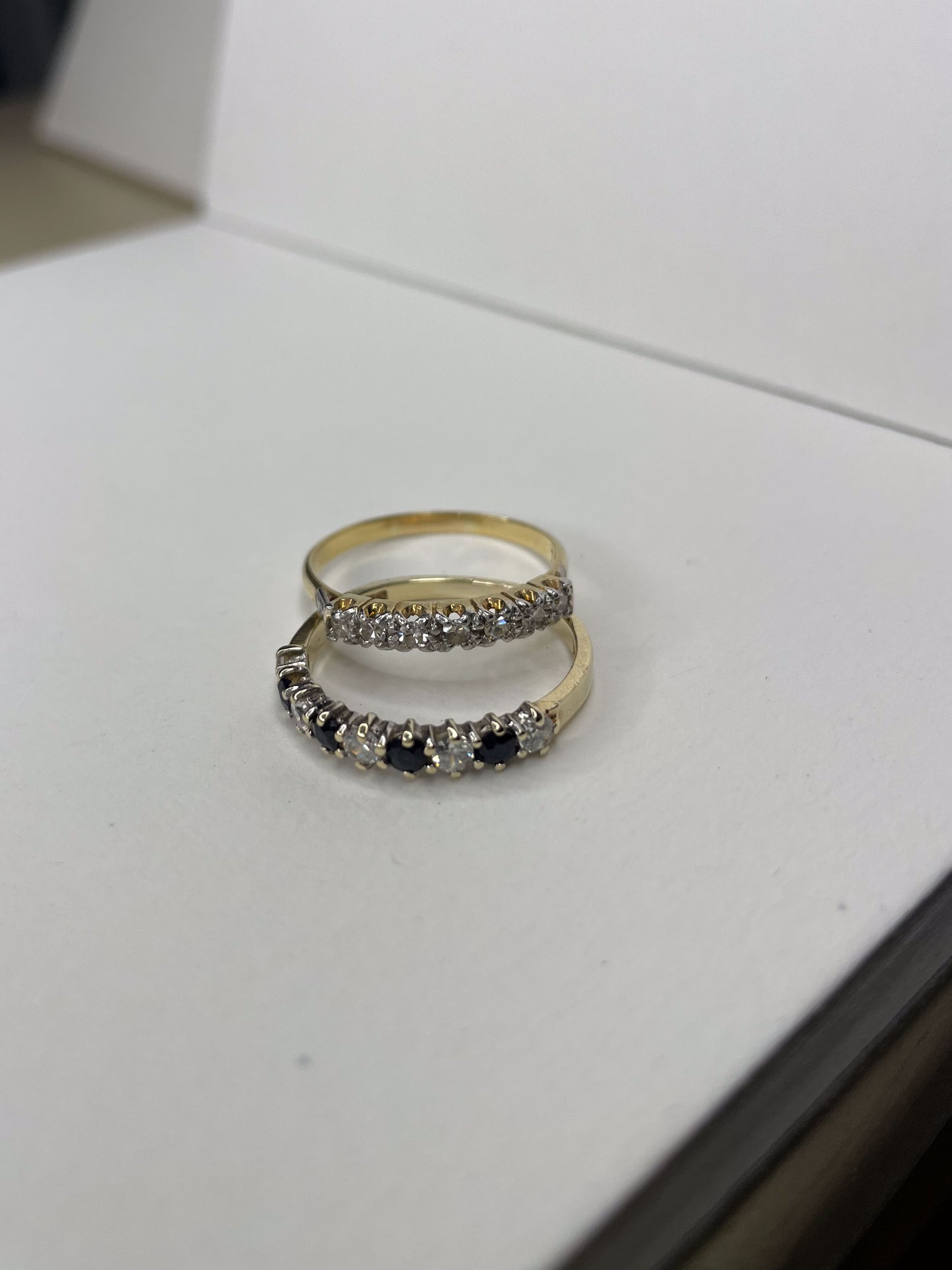 Diamond Half Hoop Ring
