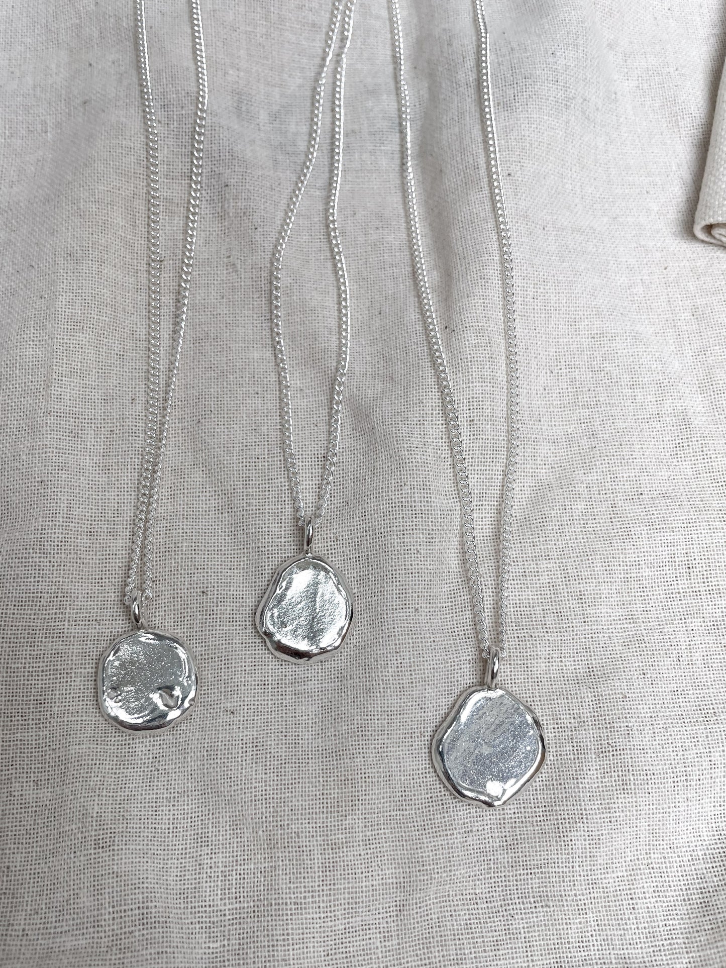 Ripple Pendant Necklace